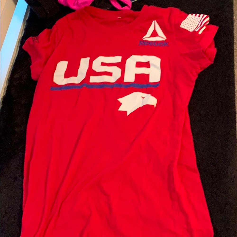 Crossfit Red Shirt